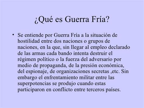 Guerra Fría