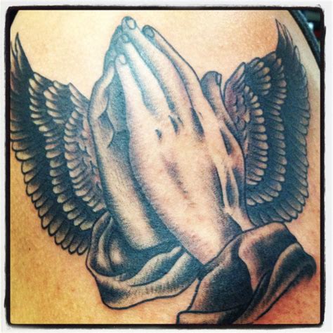 Check spelling or type a new query. Gods hand with angel wing tattoo | tattooos | Pinterest