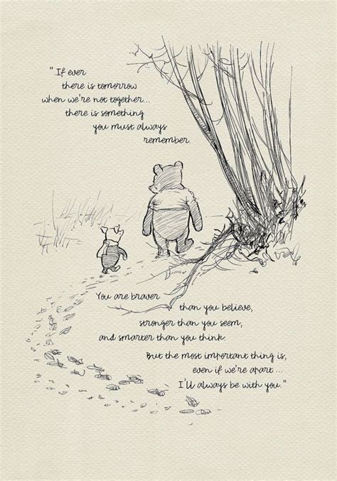 20 winnie the pooh quotes that just say everything you needed to say. You are braver than you believe Winnie the Pooh Quotes | Etsy | Pooh quotes, Winnie the pooh ...