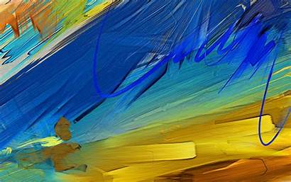 Paint Oil Background Desktop Strokes Colored Wallpapers