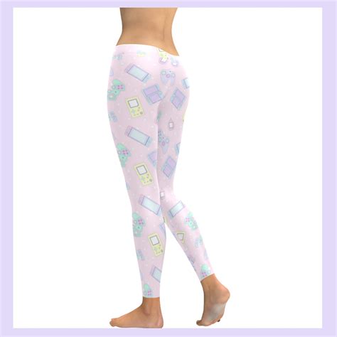 Kawaii Clothing Kawaii Leggings Yume Kawaii Pastel Etsy