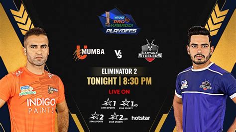 Pkl Match U Mumba Vs Haryana Steelers Prediction Dream Fantasy