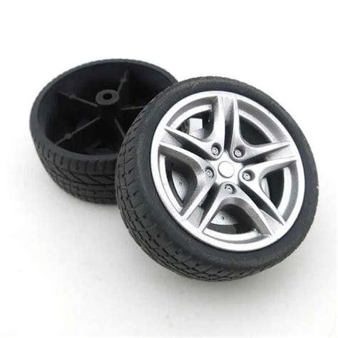 4pcslot 110 Tires Wheel Tyre For Toy Car Model Rubber Wheel Diameter