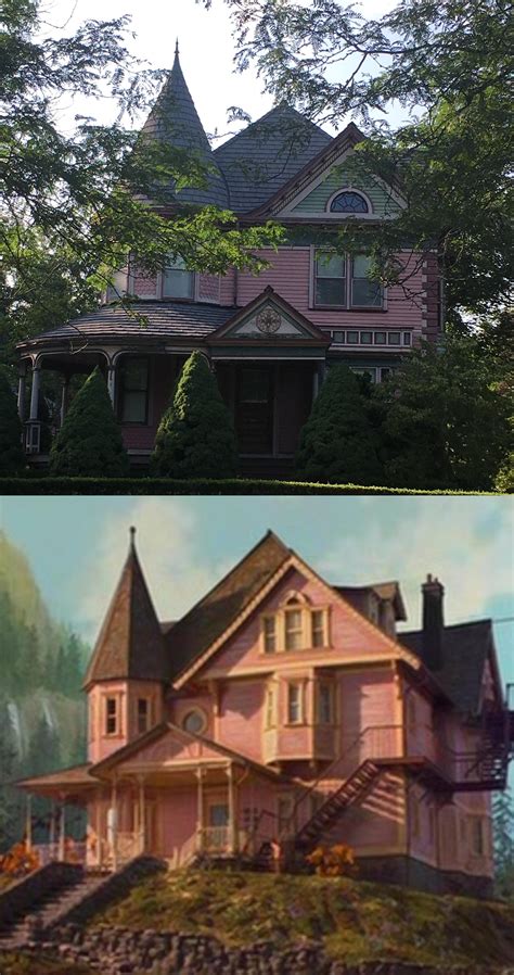 There's a house near my hometown that strongly resembles the house from Coraline ...