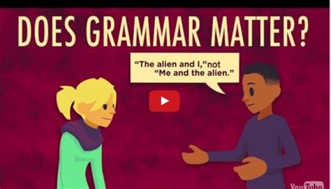 Does Grammar Matter