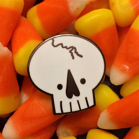 Skully Enamel Pin Etsy Enamel Pin Etsy Enamel Pins Etsy