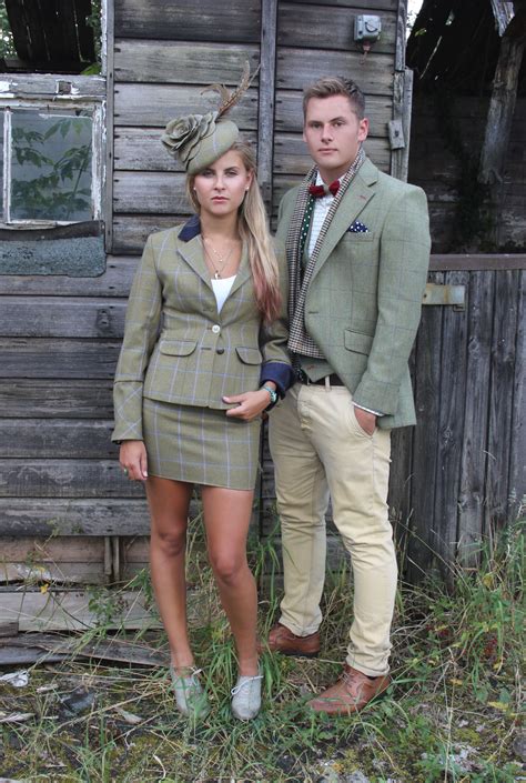 we love this look for both him and her perfect for cheltenham races