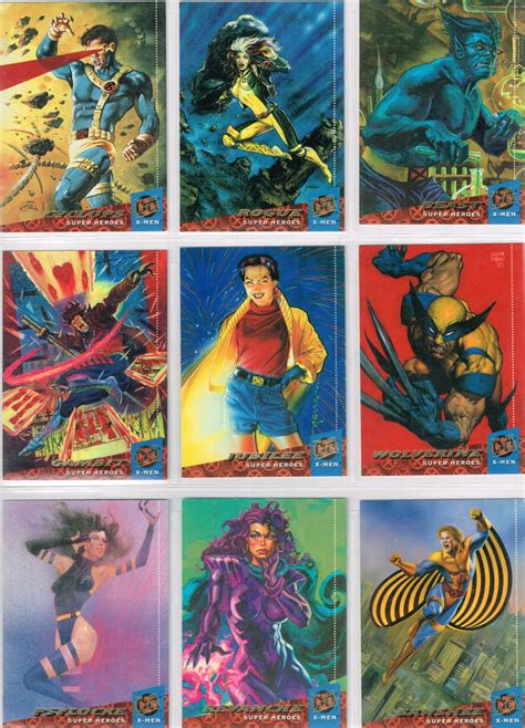 1994 Fleer Ultra X Men Trading Cards Marvel