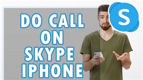 how to do a call skype for iphone youtube