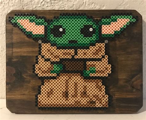 Baby Yoda Pixel Art Template Images Babyyodaabout