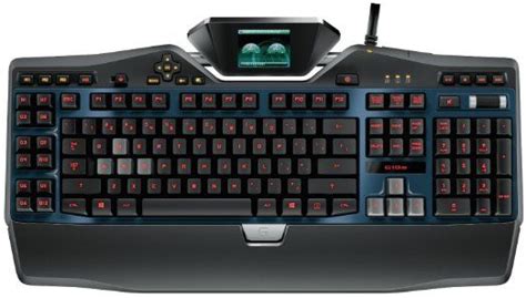 Logitech G19s Gaming Keyboard With Color Game Panel Screen Gaming