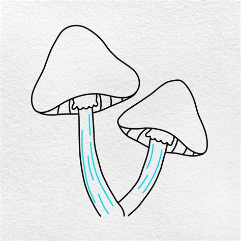 How To Draw A Mushroom Helloartsy