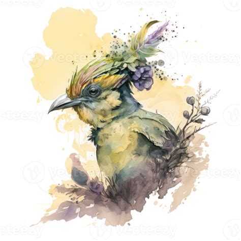 Bird Watercolor Ai Generated 22948279 Png