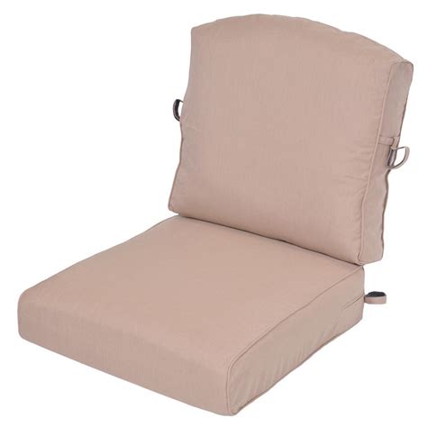 sunbrella spectrum sand 2 piece deep seating outdoor lounge chair cushion 2 pack 7812 01504704