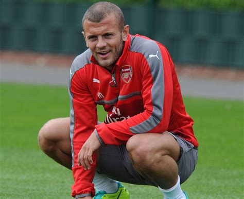 Arsenal Training Jack Wilshere Pictured Back Early After Euro 2016