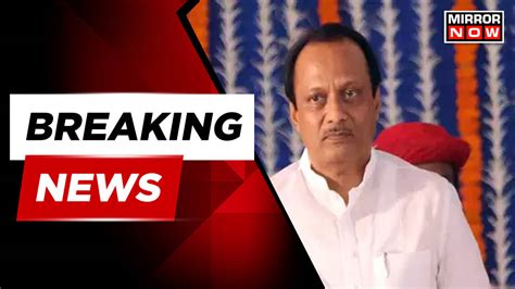Breaking News Posters In Support Of Ajit Pawar As Maharashtra Cm Put