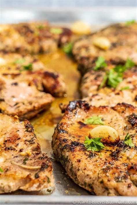 Turn chops and bake for another 10 minutes, or until no pink remains in the meat and juices run clear. Best Pan-Fried Pork Chops Recipe with Garlic Butter