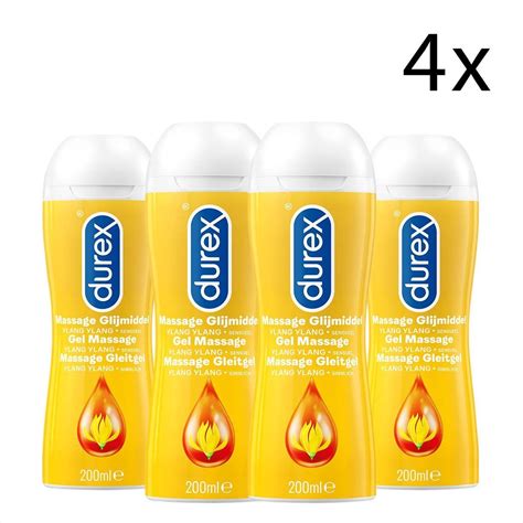 Durex Massage Olie En Glijmiddel 2 In 1 Sensual Met Ylang Ylang