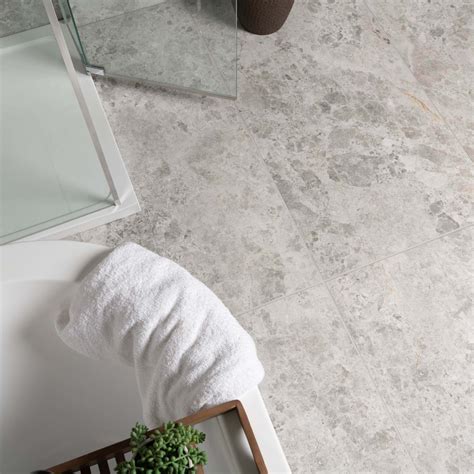 Deluxe Silver Shadow Marble Effect Tiles