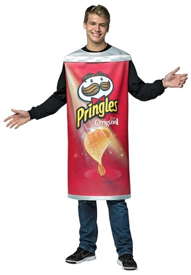 Pringles Can Snack Food Chips Adult Costume Have Fun Costumes
