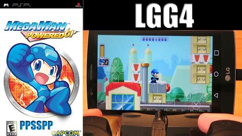Mega Man Powered Up Gameplay On Lg G4 Ppsspp Psp Emulator Youtube