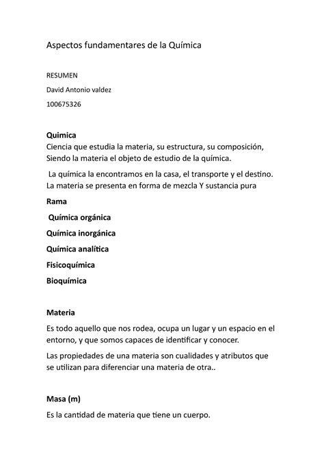 Aspectos Fundamentares De La Química Aspectos Fundamentares De La