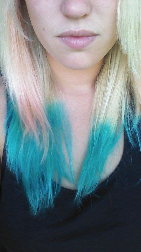 Blue Kool Aid Hair Dye How To Kool Aid Dip Dyed Hair Koll Aid