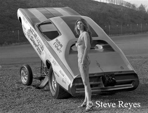 Barbara roufs, probably the top race queen from back in the day, at least in the early seventies of southern california, photographed a lot by tom west. RIP Tom West