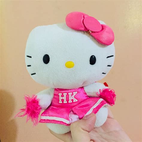 Hello Kitty Cheerleader Mascot Plush Shopee Philippines