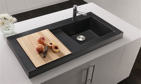 With all sorts of jobs happening. Raised Kitchen Sink Workstation with Dual Draining - Modex ...