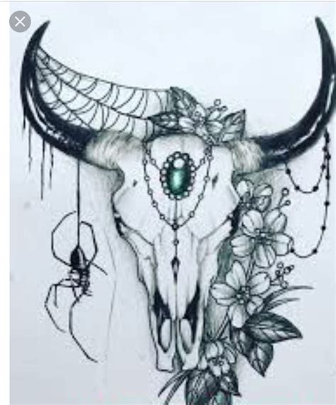Cow Skull Tattoos Cow Tattoo Bull Tattoos Taurus Tattoos Body Art