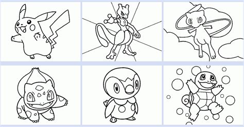 Pokemon Colouring In Picture These Pokemon Coloring Pages Allow Kids To