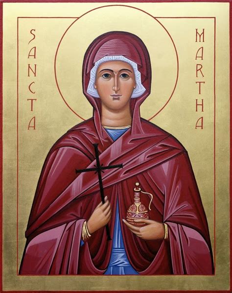 The Valiant Woman Project Novena To Saint Martha