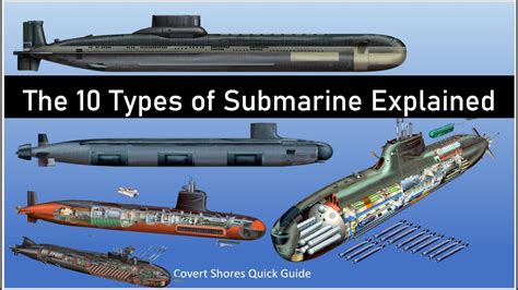 10 Types Of Submarine Explained Youtube