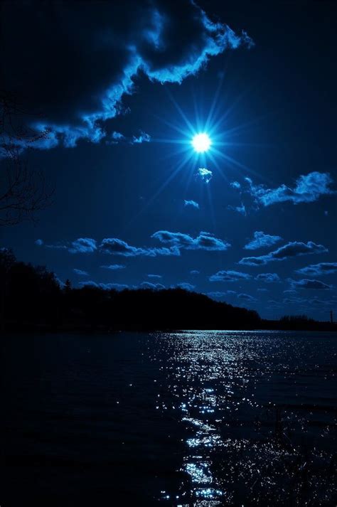 Color Crush Midnight Blue Beautiful Moon Beautiful Nature Mother