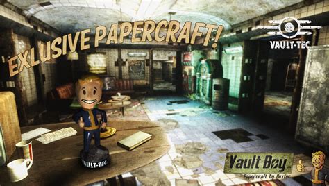 Fallout Vault Boy Charisma Bobblehead Papercraft By G3xter On Deviantart