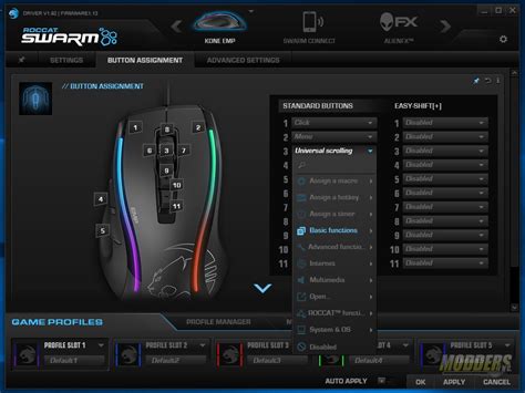 It takes longer than 10 seconds to save changes to the driver software Roccat Kone EMP Gaming Mouse Review — Page 3 of 4 — Modders-Inc