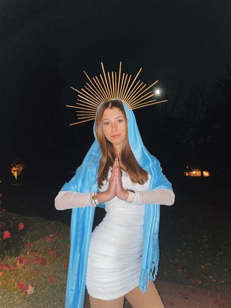 Adult Halloween Carnival Costumes The Virgin Mary Costume Cosplay Sexy