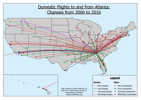 Mapping Atlanta’s Flights – Post-Factual PTX