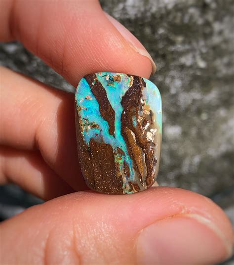Australian Boulder Opal From Signature Opal Mined In Jundah Qld