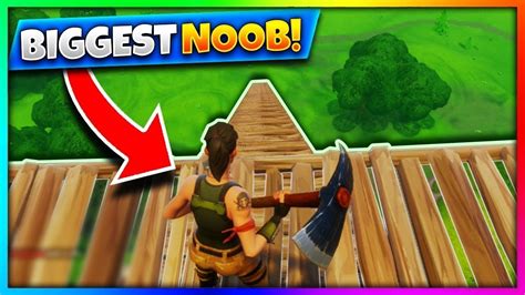 Noobs Playing Fortnite Youtube