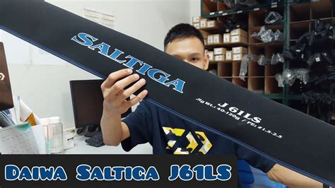 Daiwa Saltiga J 61LS Joran Kece Buat Jigging YouTube
