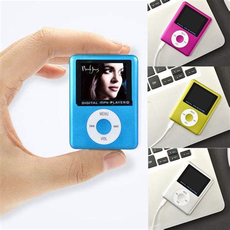 Shop Hot Mp4 Player Mp3 Digital 8gb Led Video Sd Lcd Ipod Music Home