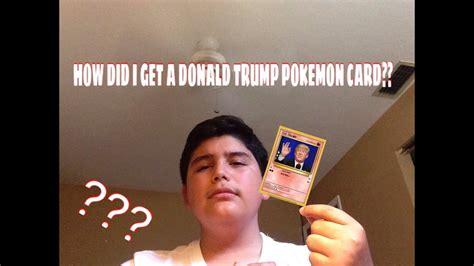 Maybe you would like to learn more about one of these? DONALD TRUMP POKEMON CARD??? - YouTube