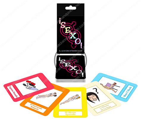 juego de cartas ¡sexo con posturas sexuales black and pink intimo