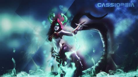 Jade Fang Cassiopeia Wallpapers Fan Arts League Of Legends Lol