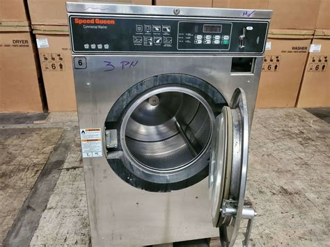 Speed Queen Front Load Washer Coin Op 40lb 208 240v Mn Sc40nc2op60001