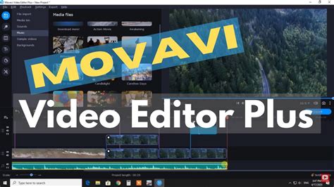 Movavi Video Editor Plus 2020 Easy 4k Video Editor Software Youtube