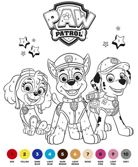 Paw Patrol Coloring Pages Add Colors To Your 20 Favorite Sheets