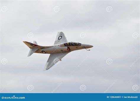 A4 Skyhawk Fighter Jet Editorial Photo Image Of Show 128646801